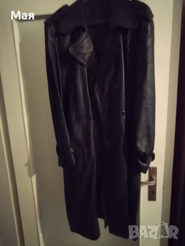 Мъжко манто естествена кожа , размер  50/170 цена : 200 лв, снимка 6 - Палта - 47909706