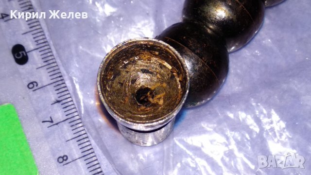 СТАРА МЕТАЛНА ЛУЛА за ПУШЕНЕ на БИЛКИ За КОЛЕКЦИЯ 22666, снимка 2 - Колекции - 38883918