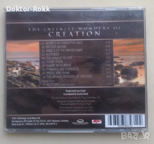 Luca Turilli – The Infinite Wonders Of Creation [2006, CD], снимка 2 - CD дискове - 48934574