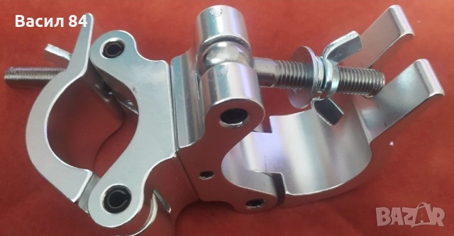 Алуминиева двойна въртяща скоба, снимка 3 - Други - 52674453