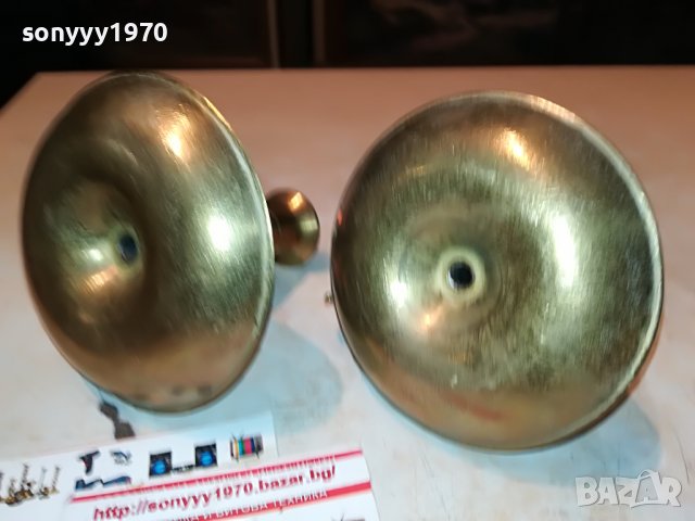 СВЕЩНИЦИ ОТ ФРАНЦИЯ 2бр-МЕД/МЕСИНГ 1911221958, снимка 18 - Антикварни и старинни предмети - 38728076