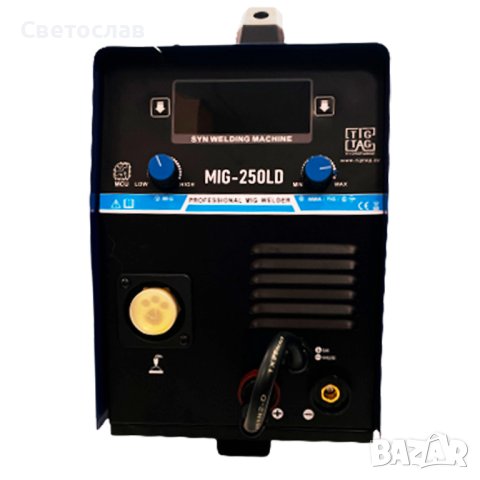 Телоподаващ синергичен апарат MIG250LD с количка комплект пълен, снимка 2 - Други инструменти - 43083757
