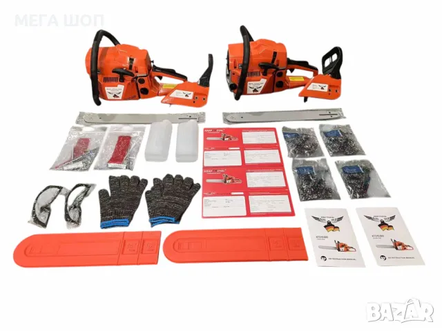 Бензинов верижен трион 4,6kW / 40см, снимка 9 - Други инструменти - 50390015