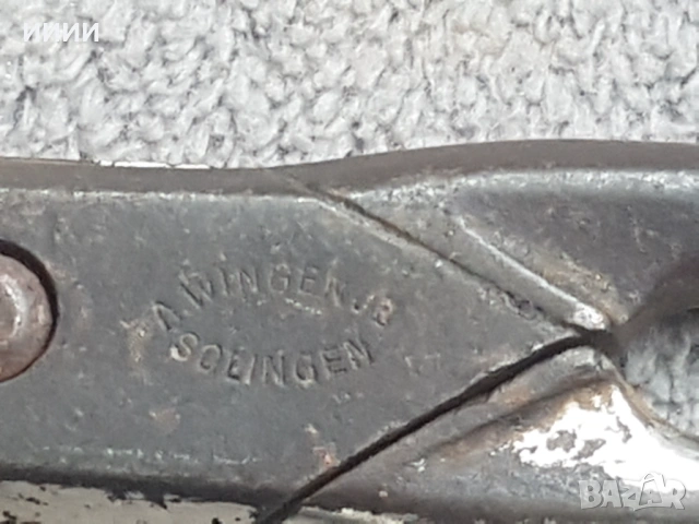 Ножица Солинген 5, снимка 4 - Антикварни и старинни предмети - 53425713