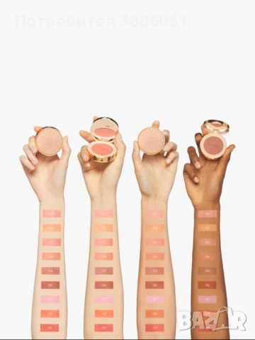 Луксозен прахообразен руж Gucci Beauty – Blush de Beauté RADIANT PINK 03, снимка 3 - Козметика за лице - 53269988
