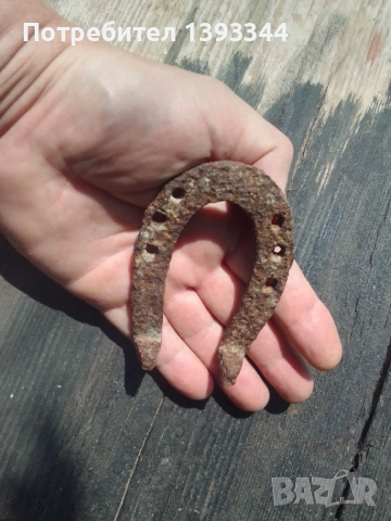 Подкова, Малка подкова за декорация, Подкова за щастие, Стара подкова за късмет, снимка 3 - Антикварни и старинни предмети - 51451680