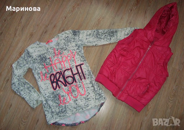 Блузка-туника и Грейка 9-10год.