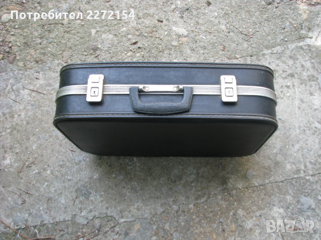 Ретро дипломатически кожен куфар