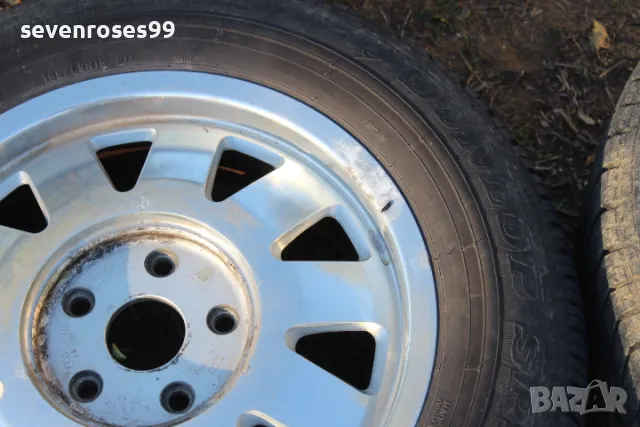 Алуминиеви джанти 5X112/15 audi vw seat 2броя 6JET45 цена за брой 1 летна гума 195/65/15, снимка 3 - Части - 47501211