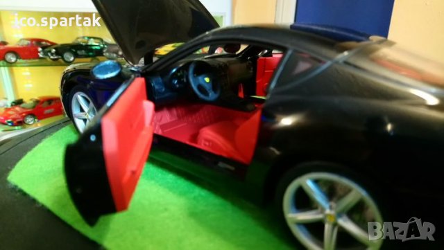 Метална количка Ferrari 575 GTZ by Zagato 1:18 Hot wheels, снимка 7 - Колекции - 26883788