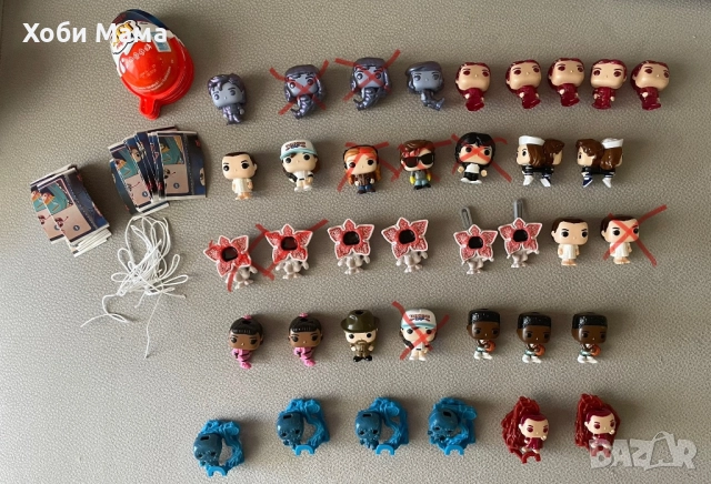 Kinder Joy Stranger Things играчки от шоколадови яйца 2025