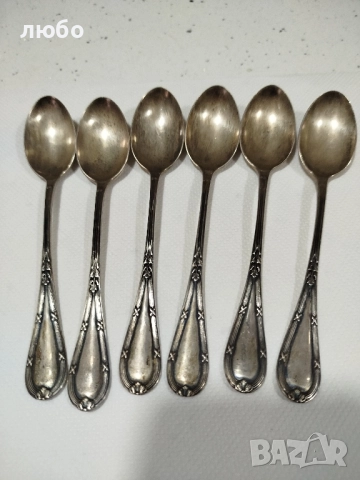 Сребърни Лъжички-Проба Сребро 0,916-/-165 грама 