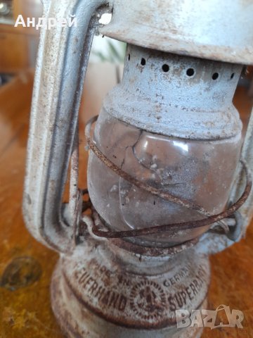 Стар газен фенер Feuerhand Superbaby, снимка 3 - Други ценни предмети - 43659910