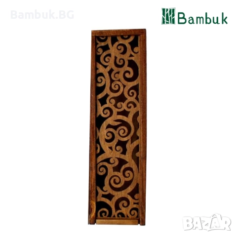 Несесер от дърво “Лиани”, снимка 2 - Ученически пособия, канцеларски материали - 52561550