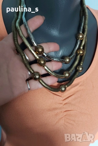 Шест различни броя / Колие тип чокър или гердан , снимка 3 - Колиета, медальони, синджири - 53529565