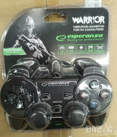 Esperanza GX300 - Безжичен геймърски контролер Геймпад джойстик , снимка 2 - Аксесоари - 49758432