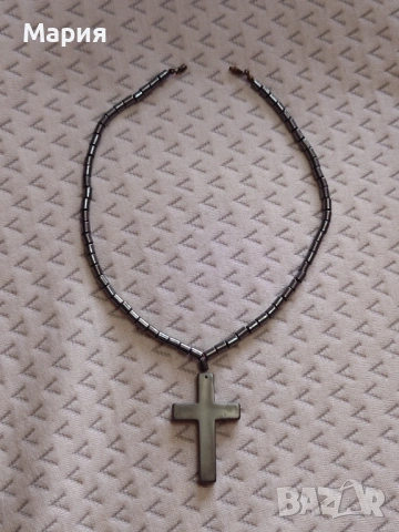 Гердан с кръст , снимка 3 - Колиета, медальони, синджири - 53476421