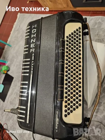 HOHNER DELUXE 120 basa, снимка 6 - Акордеони - 47767513