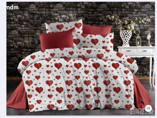 Марка VALDİVİA луксозен двоен ранфорс спален комплект 100% памук- 49 лв, снимка 14 - Спално бельо - 44016481