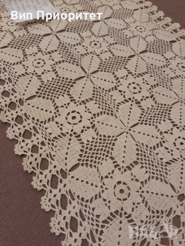 Каре № 44 ръчна изработка, от качествено макраме, снимка 8 - Покривки за маси - 39146126