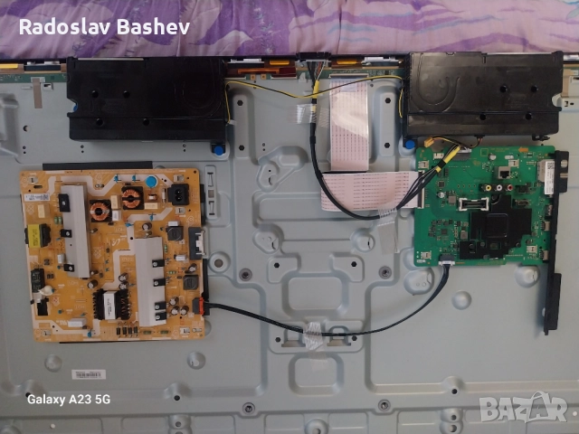 SAMSUNG QE50Q60TAU-СЧУПЕН ДИСПЛЕЙ!, снимка 4 - Части и Платки - 52097907