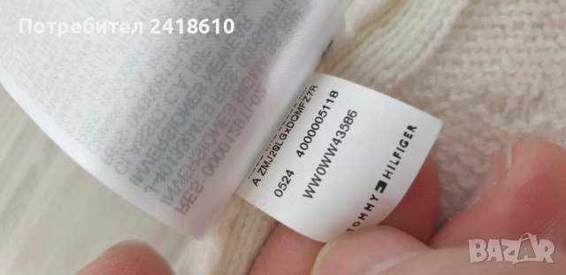 Tommy Hilfiger Cable Wool /  Knit Womens Size M НОВО! ОРИГИНАЛ! Дамски Пуловер, снимка 7 - Блузи с дълъг ръкав и пуловери - 52789562