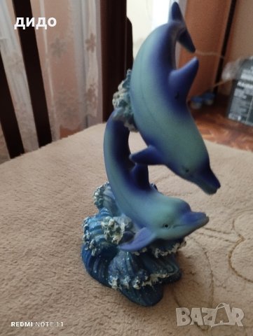 Статуетка делфини Поморие , снимка 2 - Статуетки - 44015181