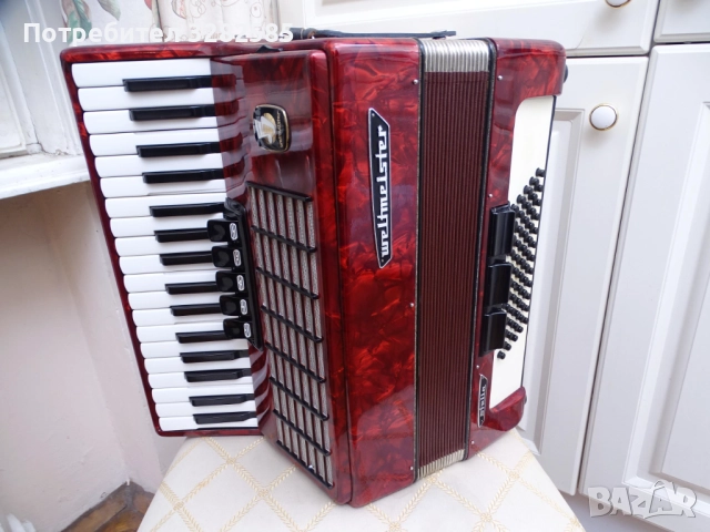 Акордеон Велтмайстер Стела 60 баса, снимка 1