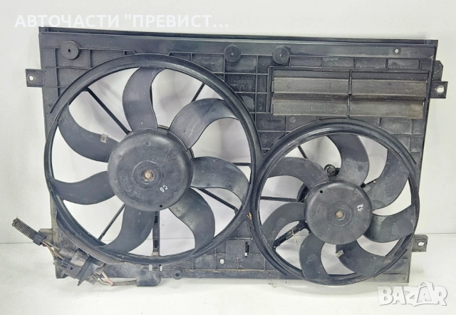 Дифузьор Перки Охлаждане Фолксваген Пасат Б6 VW Passat B6 2005-2010 OEM 1k0121207aa