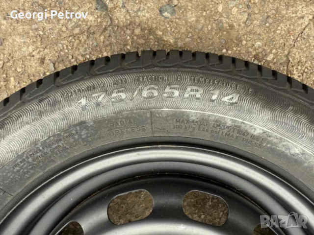 FORD FIESTA - оригинална резервна гума неползвана !!, снимка 4 - Гуми и джанти - 52790615