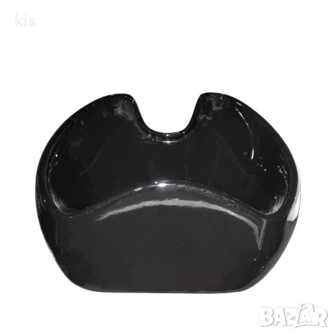 Стандартна фризьорска керамична мивка за фризьорска измивна колона DM6, черна/бяла, снимка 6 - Друго оборудване - 43937400