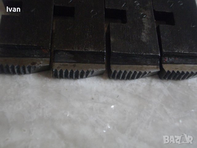 1 1/2"-2" Цола PROKOM НОВИ РЕЗБОНАРЕЗНИ НОЖОВЕ ЗА ПОЛСКА ВИНТОНАРЕЗКА ВИНТОРЕЗ ПЛАШКА ЗА РЕЗБИ ТРЪБИ, снимка 9 - Други инструменти - 40073524