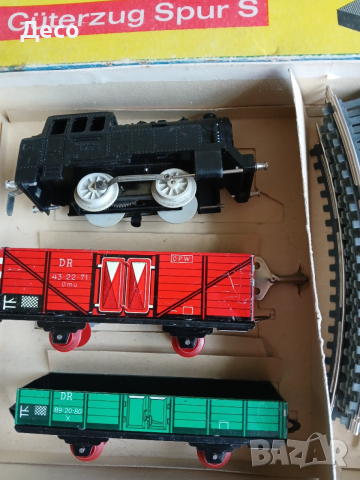 Стара немска играчка влакче навиващо се със ключ., снимка 2 - Колекции - 52501385