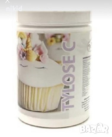 СМС-Тайлоза SekerSugar втвърдител смес ядливо лепило за втвърдяване на фондан, снимка 2 - Други - 29798887