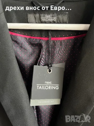 NEXT Tailoring 3XL дамско черно сако, снимка 7 - Сака - 50187897