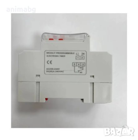ANIMABG Програмируем цифров превключвател за време, Модел THC30S, AC 220V-250V, 30A, Кварцов мико-ко, снимка 6 - Друга електроника - 43840010