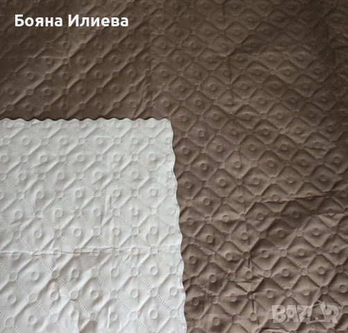 Двулицеви шалтета за спалня - 16лв, снимка 12 - Покривки за легло - 53250885