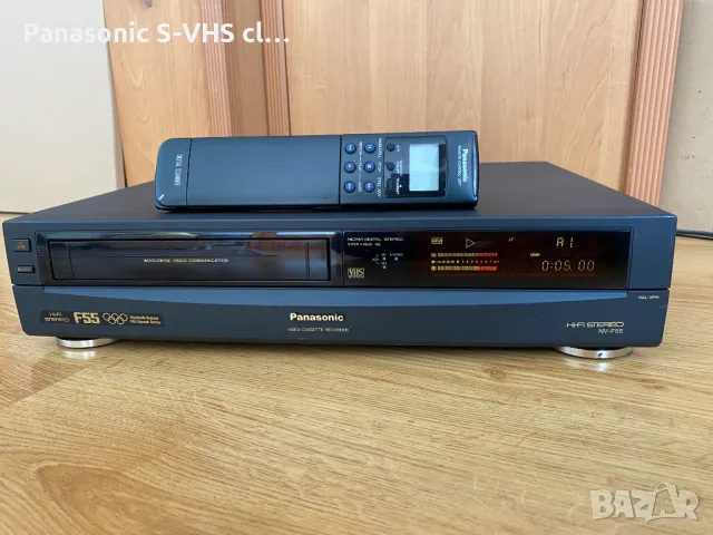 Panasonic NV-F55B Hi-Fi stereo VHS recorder