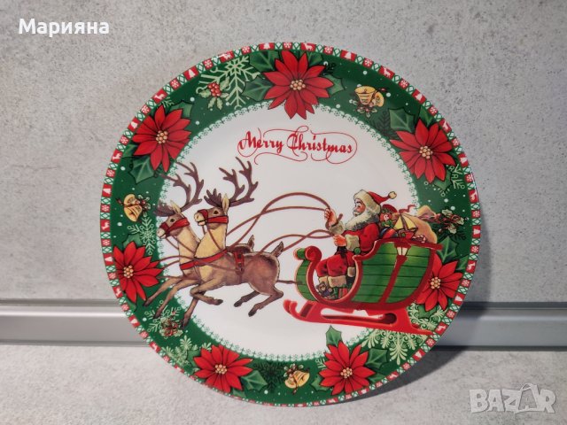 Коледна чинийка