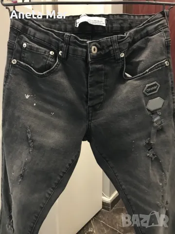 Дънки OFF-WHITE OPERATING, снимка 2 - Дънки - 49776085