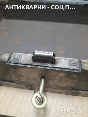 Стар Дървен Куфар., снимка 9 - Антикварни и старинни предмети - 48540951