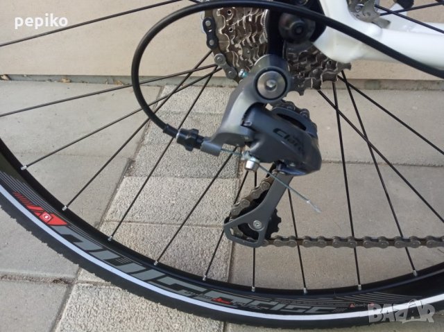 Продавам колела внос от Германия АЛУМИНИЕВ СПОРТЕН ВЕЛОСИПЕД WHISPER SPRINT 28 ЦОЛА ПРЕДНА КАРБОНОВА, снимка 4 - Велосипеди - 33321043