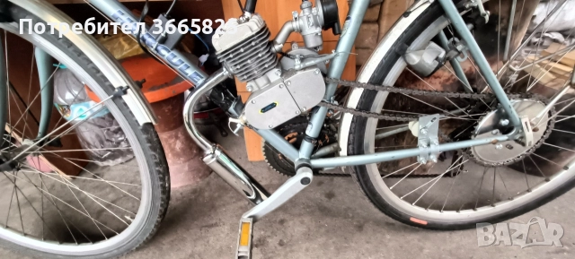 Веломотор 80 кубика , снимка 3 - Велосипеди - 52884496