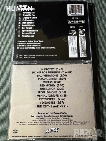 Razor - Dismember - Brutal Truth - Entombed - Alchemist , снимка 6 - CD дискове - 52392764