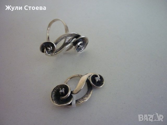 Сребърен комплект 6 