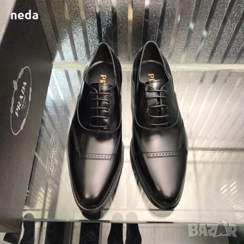 Мъжки обувки Prada (реплика), снимка 9 - Официални обувки - 26682868