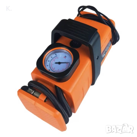 KraftWorld компресор за въздух 12V/220V, универсален за автомобили и дома, снимка 2 - Компресори - 51792936