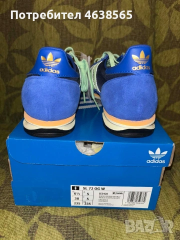 Нови Дамски маратонки Adidas SL, снимка 9 - Маратонки - 53484181