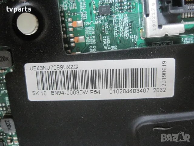 Main Board BN96-49470A - BN94-00030W BN9649470A - Samsung UE43NU7099  CY-NN043HGNV6V  100% работещ, снимка 3 - Части и Платки - 48343824