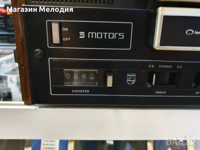Ролков магнетофон Philips N4415 В отлично техническо и визуално състояние., снимка 7 - Декове - 38610542